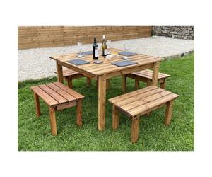 Marlborough The Marsh Four Seater Wooden Table Set