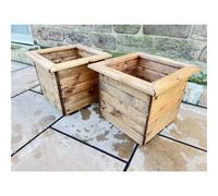 Marlborough Traditional Large Square Planter X 2
