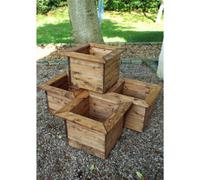Marlborough Traditional Regular Square Planter X 4