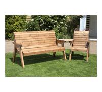 Marlborough Traditional Wooden 4 Seat Angled Companion Set