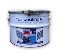 marlcoatings 5L Polyurethane Floor Paint Heavy Duty, Durable, Weather-Resistant for Concrete, Garage & Industrial Floors, Semi Gloss, Easy Application, Long Lasting (White)