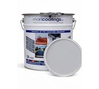 marlcoatings Heavy Duty Durable Polyurethane Concrete Industrial (20L Light Grey) Semi Gloss Floor Paint, Great for Garages, Car showrooms, Factories and Many other uses.