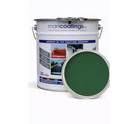 marlcoatings Heavy Duty Hardwearing Polyurethane Concrete Industrial (20L Dark Green) Semi Gloss Floor Paint, Great for Garages, Car showrooms, Factories and Many other uses.