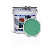 marlcoatings Heavy Duty Hardwearing Polyurethane Concrete Industrial (20L Light Green) Semi Gloss Floor Paint, Great for Garages, Car showrooms, Factories and Many other uses.