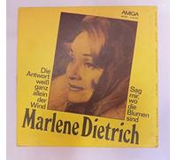 Marlene Dietrich - Die Antwort weiß ganz allein der Wind (AMIGA, #440032) / Vinyl single [Vinyl-Single 7'']