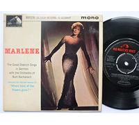 Marlene Dietrich - Dietrich, Marlene Marlene Dietrich Returns To Germany EP HMV 7EG8844 EX/EX1960spicture sleeve, there is very small sticker mark on side two label.