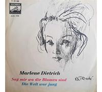 Marlene Dietrich - Sag Mir Wo Die Blumen Sind / Die Welt War Jung - Electrola - E 22 180, Electrola - 45-EG 9288