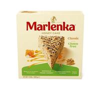 MARLENKA® Gluten-Free Honey Cake with Walnuts - Traditional Honey Sponge Cake (1 x 800 g)