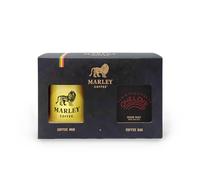 Marley Coffee Gift Set - One Love Coffee Beans 227g And Marley Coffee Mug - Presentation Gift Box - From The Marley Family - Medium Roast