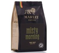 Marley Coffee Misty Morning Dark Roast Ground - Rich, Full-Bodied Coffee with Apple & Apricot Notes, 227g