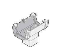 Marley Flowline ROF1 Square Gutter Running Outlet White