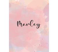 Marley: Personal Name Dot Gird | The Notebook For Writing Journal or Diary Women & Girls Gift for Birthday, For Student | 160 Pages Size 8.5x11inch - V.234