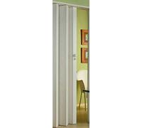 Marley President Folding Door without Window W 86 x H 205 cm Colour Ash White with Lock