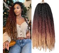 Marley Twist Braiding Hair, 1B/30/27, 24 inch, 8 Packs