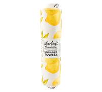 Marley's Monsters UNpaper Towels - 12 Count roll, Reusable Paper Towels Cotton, Tree Free (Vintage Lemons)