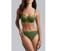 Marlies Dekkers Queen Bee Olive Green Plunge Balcony Bra size 70B | Bras Outlet | Women | Green 70B