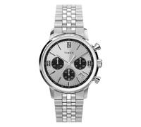 Marlin Chronograph Tachymeter 40mm Mens Watch Silver