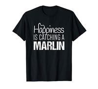 Marlin Fish Shirt | Happiness is Catching a Marlin T-Shirt