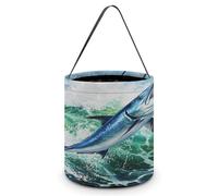 Marlin Leaping Out of Water Halloween Candy Bag Pumpkin Tricking Or Treating Tote Easter Eggs Bucket Best Party Gifts