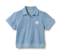 Marlo organic cotton polo shirt Light Blue 2 years