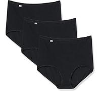 Marlon Smooth 24/7 Super Soft Full Maxi Briefs Knickers 1 and 3 Pair Pack 95% Cotton (as8, alpha, l, regular, regular, Black 3 Pair, 16-18)