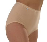 Marlon Smooth 24/7 Super Soft Full Maxi Briefs Knickers 1 and 3 Pair Pack 95% Cotton (as8, alpha, m, regular, regular, Nude 1 Pcs, 12-14)
