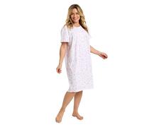 Marlon Women’s Marcia 40" Nightie, Spring Garden Pink, 20-22
