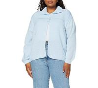 Marlon Women's Angeline Knitted Bedjacket, Blue, 20-22