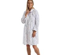 Marlon Women's Candace 40" Printed Nightie, Pretty Bouquet Lavender, 16-18
