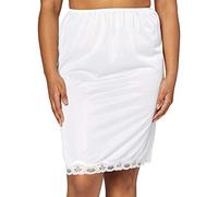 Marlon Women's Chloe Half Slip, White, 20-22