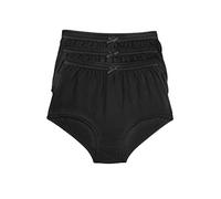 Marlon Women's Evelyn Full Briefs (pack of 3), Black, 28-30