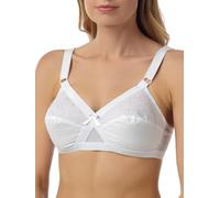 Marlon Women's Grace Everyday Bra, White, 34DD