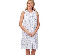 Marlon Womens Harriet Nightie, Penny Blue, 24-26
