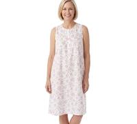 Marlon Women's Harriet Nightie, Pink Sprig, 28-30