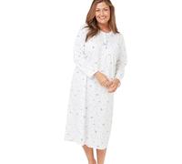 Marlon Women's Jessica Nightie, Leaf Blue, 20-22