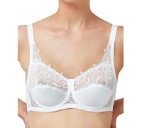 Marlon Womens Kimberley Underwired Lace Cup Everyday Bra, White, 40D