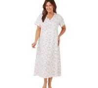 Marlon Women's Linzi Jersey Nightdress, Bandana Pink, 24-26
