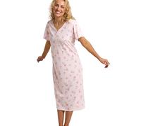 Marlon Women's Linzi Jersey Nightdress, Emmie Pink, 28-30