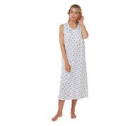 Marlon Women's Mia Nightie, Blue (Blue 001), 14 (Manufacturer Size:12/14)