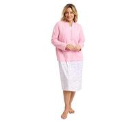 Marlon Women's Polly Lightweight Bed Jacket, Perfect Peach, L