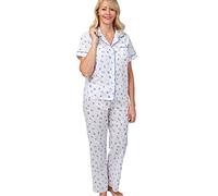 Marlon Women's Sadie Pyjama Sets, Penny Blue, 20-22