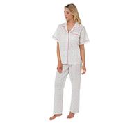 Marlon Women's Sadie Pyjama Sets, Pink (Pink 001), 28-30 (Manufacturer Size:28-30)