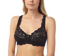 Marlon Women's Sarah Lace Underwired Bra, Black, 40 DD
