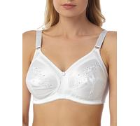 Marlon Womens Sophia Everyday Bra, White (White White), 36D UK
