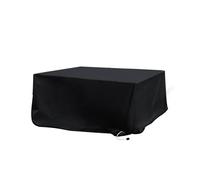 Marlow 180cm Outdoor Furniture Cover Waterproof Rain UV Protector for Garden in Black Marlow Black