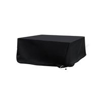 Marlow 213cm Outdoor Furniture Cover Waterproof Rain UV Protector for Garden in Black Marlow Black