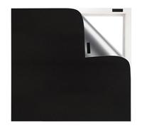Marlow 2PC Blackout Blinds Stick On 100% Blockout Curtain Window Shades Film in Black | Size: 145 cm Marlow Black 145 cm