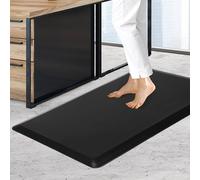 Marlow Anti Fatigue Mat Standing Desk Rug Kitchen Home Office Foam Black Marlow Black