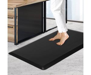 Marlow Anti Fatigue Mat Standing Desk Rug Kitchen Home Office Foam Black Marlow Black