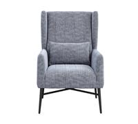 Marlow Herringbone Chair - Navy